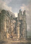 J.M.W. Turner St. Anselm-s Chapel with part of Thomas-a-Becket-s Crown,Canterbury Spain oil painting artist